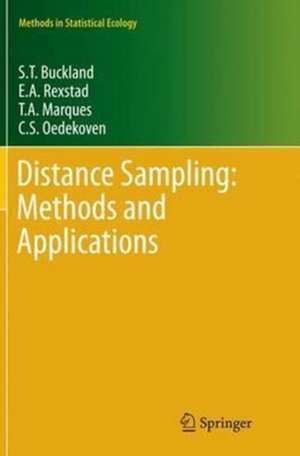 Distance Sampling: Methods and Applications de S. T. Buckland