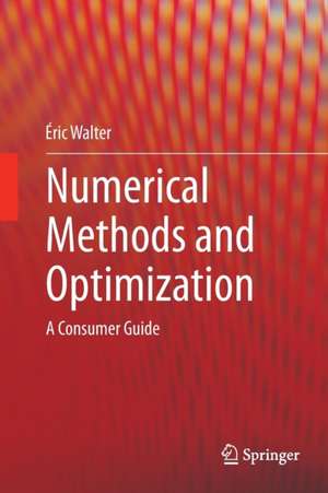 Numerical Methods and Optimization de Éric Walter