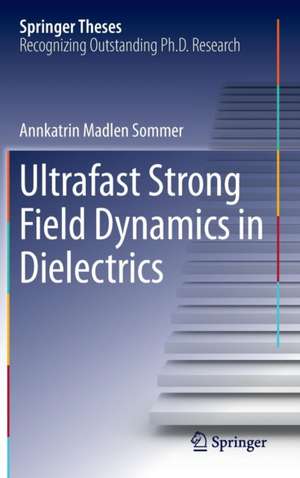 Ultrafast Strong Field Dynamics in Dielectrics de Annkatrin Madlen Sommer