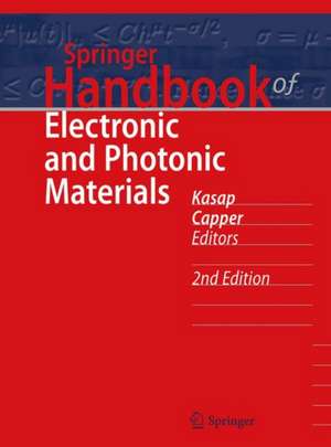 Springer Handbook of Electronic and Photonic Materials de Safa Kasap