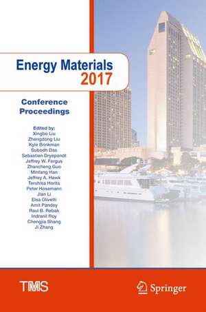 Energy Materials 2017 de Xingbo Liu