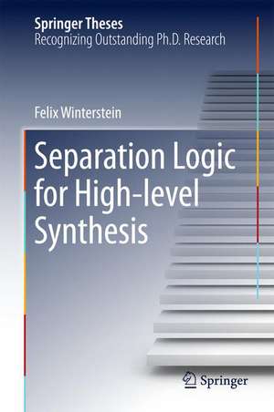 Separation Logic for High-level Synthesis de Felix Winterstein