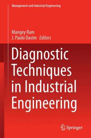 Diagnostic Techniques in Industrial Engineering de Mangey Ram