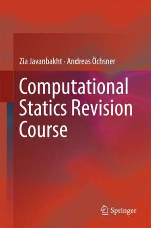 Computational Statics Revision Course de Zia Javanbakht