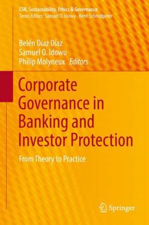 Corporate Governance in Banking and Investor Protection: From Theory to Practice de Belén Díaz Díaz