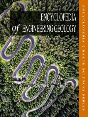 Encyclopedia of Engineering Geology de Peter T. Bobrowsky