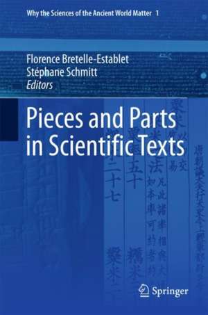 Pieces and Parts in Scientific Texts de Florence Bretelle-Establet