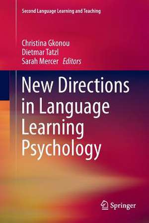 New Directions in Language Learning Psychology de Christina Gkonou