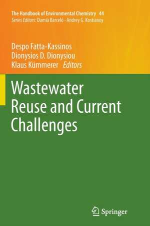 Wastewater Reuse and Current Challenges de Despo Fatta-Kassinos