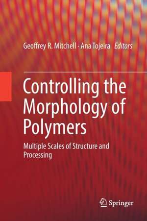 Controlling the Morphology of Polymers: Multiple Scales of Structure and Processing de Geoffrey R. Mitchell