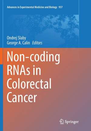 Non-coding RNAs in Colorectal Cancer de Ondrej Slaby