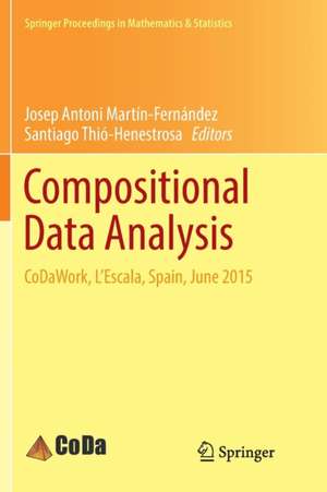 Compositional Data Analysis: CoDaWork, L’Escala, Spain, June 2015 de Josep Antoni Martín-Fernández