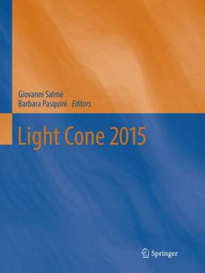 Light Cone 2015 de Giovanni Salmè