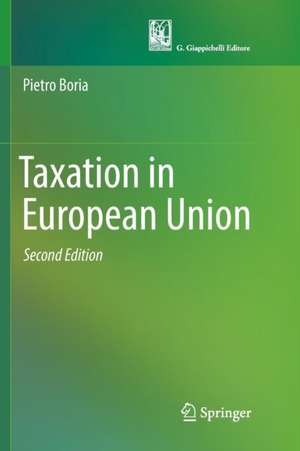 Taxation in European Union de Pietro Boria