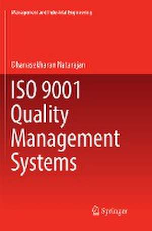 ISO 9001 Quality Management Systems de Dhanasekharan Natarajan