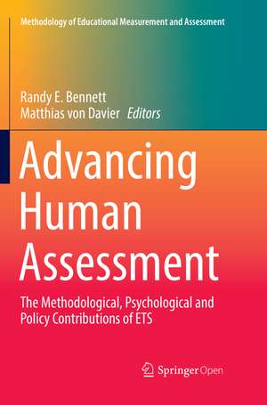 Advancing Human Assessment de Randy E. Bennett