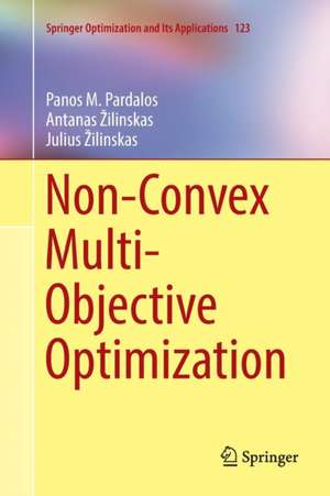 Non-Convex Multi-Objective Optimization de Panos M. Pardalos