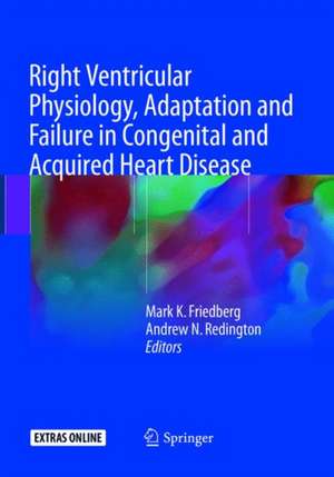 Right Ventricular Physiology, Adaptation and Failure in Congenital and Acquired Heart Disease de Mark K. Friedberg