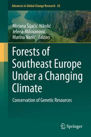 Forests of Southeast Europe Under a Changing Climate: Conservation of Genetic Resources de Mirjana Šijačić-Nikolić