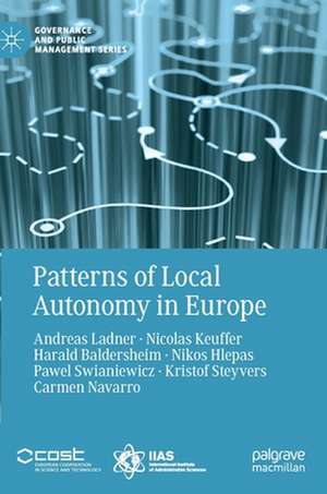 Patterns of Local Autonomy in Europe de Andreas Ladner