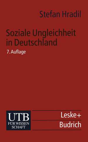 Soziale Ungleichheit in Deutschland de Stefan Hradil