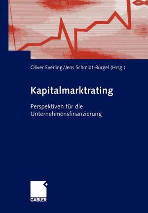 Kapitalmarktrating: Perspektiven für die Unternehmensfinanzierung de Oliver Everling