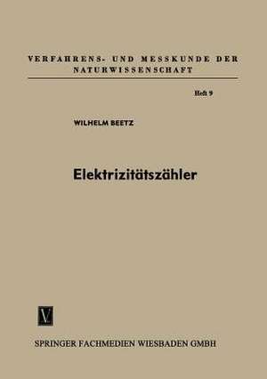 Elektrizitätszähler: Tarifgeräte und Schaltuhren de Wilhelm Beetz