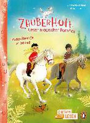 Penguin JUNIOR - Einfach selbst lesen: Zauberhufe - Unser magischer Ponyhof - Pony-Freunde im Galopp de Amelie Plaas-Link