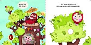 Bababoo and friends - Würmchen spielt Verstecken. Kuckuck! - Mein liebstes Fingerspielbuch de Anna Taube