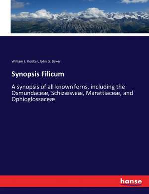 Synopsis Filicum de William J. Hooker