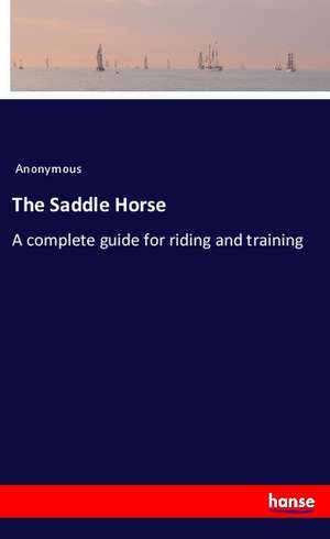 The Saddle Horse de Anonymous