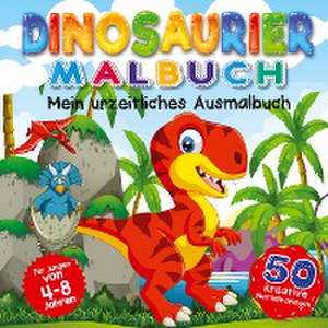 Dinosaurier Malbuch Mein urzeitliches Ausmalbuch de S & L Creative Collection