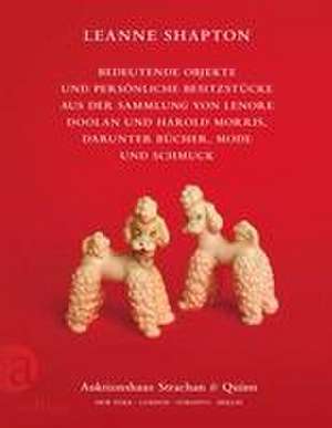 Bedeutende Objekte und persönliche Besitzstücke aus der Sammlung von Lenore Doolan und Harold Morris, darunter Bücher, Mode und Schmuck de Leanne Shapton