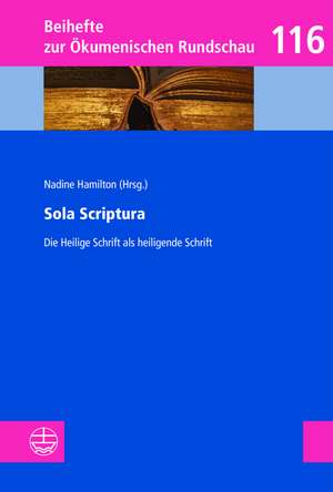 Sola Scriptura de Nadine Hamilton