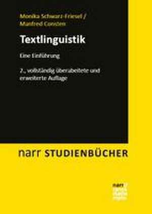 Textlinguistik de Monika Schwarz-Friesel