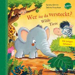 Wer ist da versteckt? Wilde Tiere de Sandra Grimm