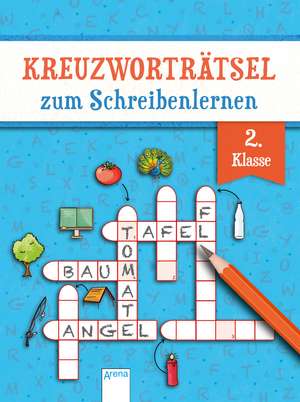 Kreuzworträtsel zum Schreibenlernen. 2. Klasse de Helen Seeberg