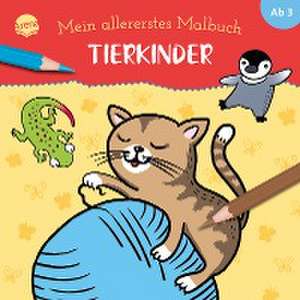 Mein allererstes Malbuch. Tierkinder de Lydia Keßner