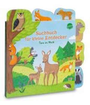 Suchbuch für kleine Entdecker. Tiere im Wald de Sandra Kissling