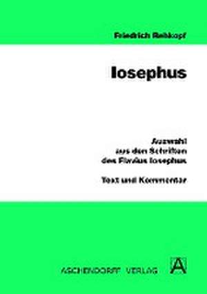 Auswahl aus den Schriften des Flavius Iosephus de Flavius Josephus