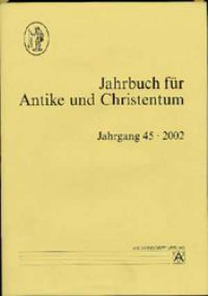 Jahrbuch für Antike und Christentum de Theodor Klauser