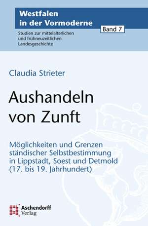 Aushandeln von Zunft de Claudia Strieter