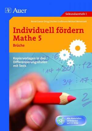 Individuell fördern: Mathe 5 Brüche de Großmann