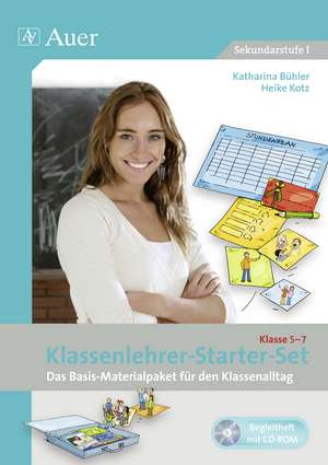 Klassenlehrer-Starter-Set Klasse 5-7 de Katharina Bühler