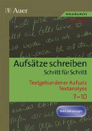 Textgebundener Aufsatz - Textanalyse de Peter Diepold