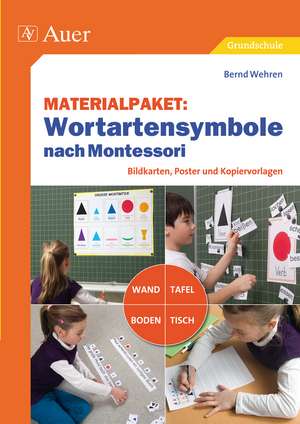 Materialpaket Wortartensymbole nach Montessori de Bernd Wehren