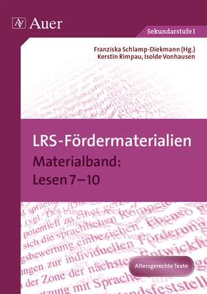 LRS-Fördermaterialien 4 de Franziska Schlamp-Diekmann