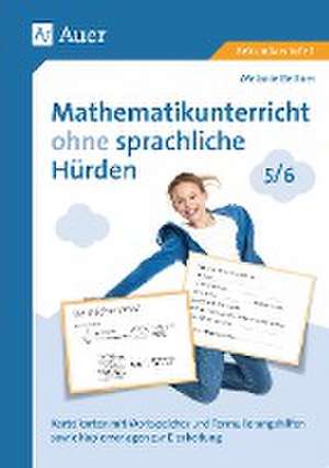 Mathematikunterricht ohne sprachliche Hürden 5-6 de Melanie Bettner