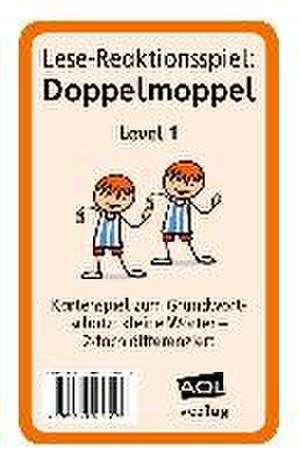 Lese-Reaktionsspiel: Doppelmoppel Level 1 de Christine von Pufendorf