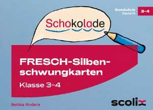 FRESCH-Silbenschwungkarten Klasse 3 und 4 de Bettina Rinderle